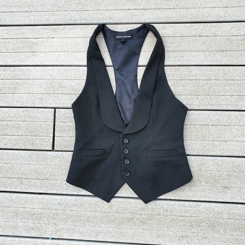 EUC Express Racer Back Black Vest